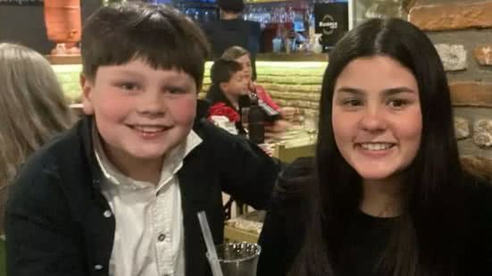Maria Sophia, 16 anos, e Arthur, 9, faleceram em colisão trágica no RS, deixando a família em luto profundo. - Reprodução/Redes Sociais