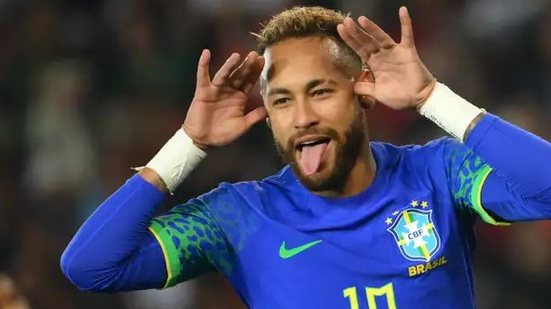 Neymar, em recuperação de lesão, é destaque na convocação inicial para os próximos amistosos. - Reprodução/Getty Images
