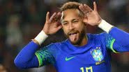 Neymar, em recuperação de lesão, é destaque na convocação inicial para os próximos amistosos. - Reprodução/Getty Images