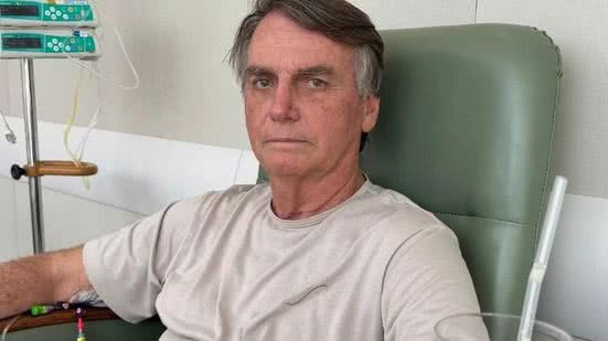 Jair Bolsonaro, internado desde abril, pode ter alta no domingo mas hospital ainda não confirmou - Divulgação/X @jairbolsonaro