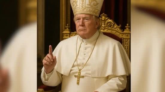 Trump expressa interesse em ser Papa e comenta sobre cardeais, enquanto o conclave se aproxima - Reprodução