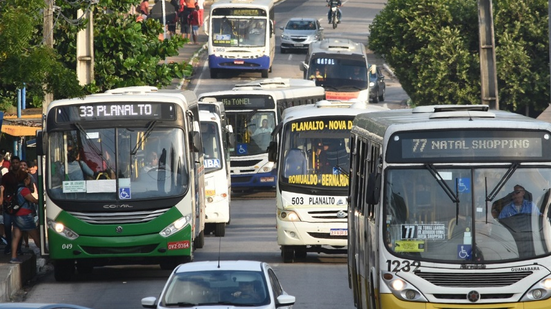 Reunião adiou o indicativo de paralisação dos ônibus de Natal para a próxima semana - Reprodução