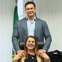 Essa cadeira vai dar moído!”. Nina Souza comenta foto com senador Styvenson e reforça protagonismo feminino na política - Reprodução