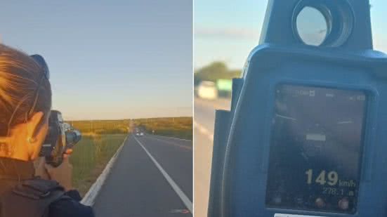 Radar Portátil: ferramenta da PRF contra velocidade excessiva - Divulgação