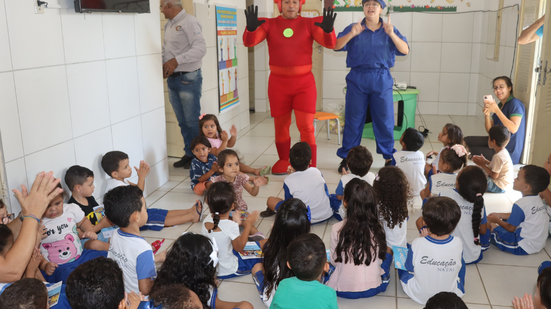 Ação educativa alcança 700 crianças em Natal - Assessoria