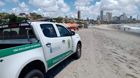 Praias de Natal são alvo de ações de ordenamento urbano - SEMURB