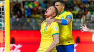 Copa do Mundo de beach soccer: Brasil goleia Omã por 11 a 1 - Reprodução