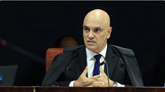 Moraes diz estar acostumado com ataques após ser chamado de “desgraçado” - Reprodução