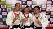 Judocas brasileiras garantem três medalhas de bronze no Cazaquistão - Maicon Maia/CBJ