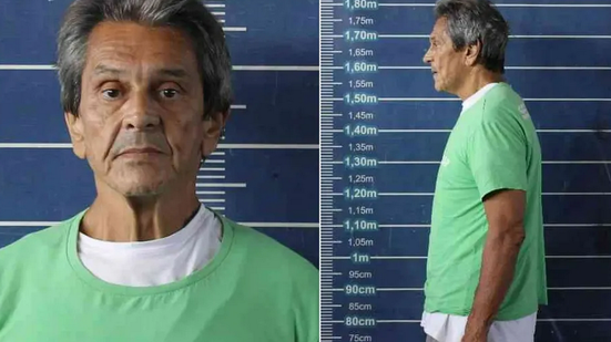 Roberto Jeferson foto de fichamento policial - Reprodução