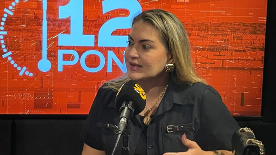 Prefeita Jussara Sales - Reprodução 98 FM