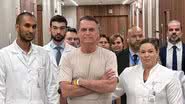 Imagem Bolsonaro recebe alta e deixa hospital, em Brasília, após 23 dias internado