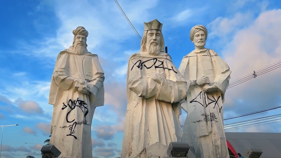 Pórtico dos Reis Magos, em Natal - Reprodução
