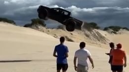 A região é popular entre turistas e praticantes de esportes off-road, levando a preocupações com a segurança nas dunas. - Reprodução/Redes Sociais