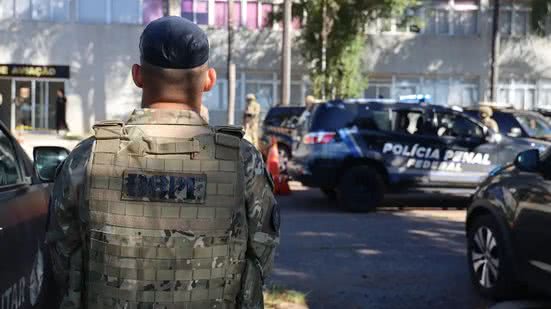 A transferência de Tuta para o Brasil envolveu 50 agentes da PF e apoio das polícias Militar e Civil do DF. - Reprodução/Polícia Federal