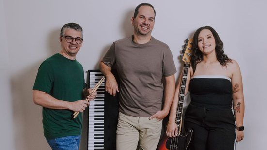 O Eduardo Taufic Trio é conhecido por suas releituras criativas e emocionantes, unindo jazz e ritmos nordestinos em uma experiência musical inesquecível. - Divulgação