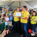 A visita de Bolsonaro ao Rio Grande do Norte inclui paradas em obras e eventos culturais - Reprodução/Assessoria