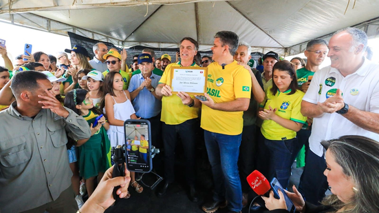 A visita de Bolsonaro ao Rio Grande do Norte inclui paradas em obras e eventos culturais - Reprodução/Assessoria