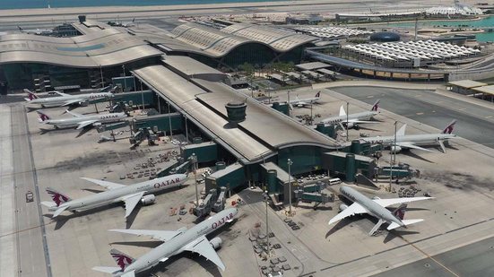 Aeroporto de Doha, no Catar - Doha Hamad