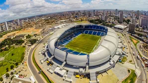 A Casa de Apostas Arena das Dunas será o palco do aguardado amistoso entre o Vasco e o time uruguaio Montevidéu. - Reprodução/Arena das Dunas