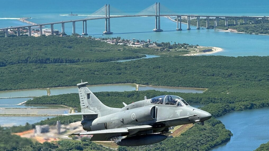 Atividade faz parte do calendário anual de adestramentos da Força Aeronaval - Marinha do Brasil