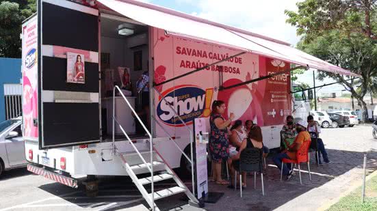 A iniciativa conta, ainda, com o apoio do Grupo Reviver, que disponibiliza a Unidade Móvel Savana Galvão - Divulgação/SMS