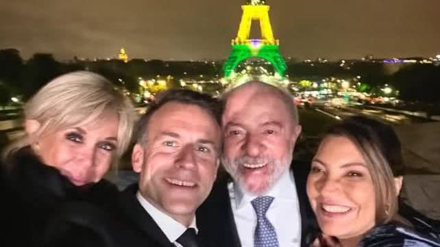 Durante reunião em Paris, Lula faz apelo a Macron para avançar no acordo entre a União Europeia e o Mercosul, enfrentando protecionismo francês. - Divulgação