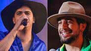 A briga gira em torno do direito de uso da expressão 'Natanzinho' como marca registrada entre os dois cantores. - Divulgação
