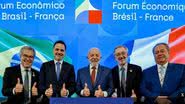 O Brasil e a França assinaram acordos para desenvolver vacinas e submarinos, além de fortalecer a pesquisa em biodiversidade amazônica. - Divulgação