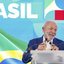 Lula, que enfrenta queda de popularidade, expressou sua felicidade apesar das notícias negativas que recebe diariamente. - Divulgação