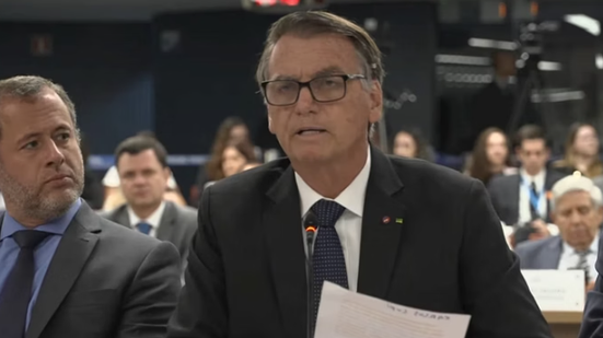 Bolsonaro mencionou a desconfiança sobre as urnas eletrônicas - Reprodução/TV Justiça