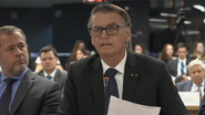 Bolsonaro mencionou a desconfiança sobre as urnas eletrônicas - Reprodução/TV Justiça