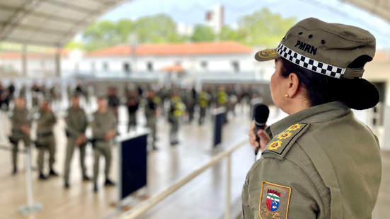 A operação, que se estende até domingo, visa manter a ordem pública - Reprodução/Assessoria