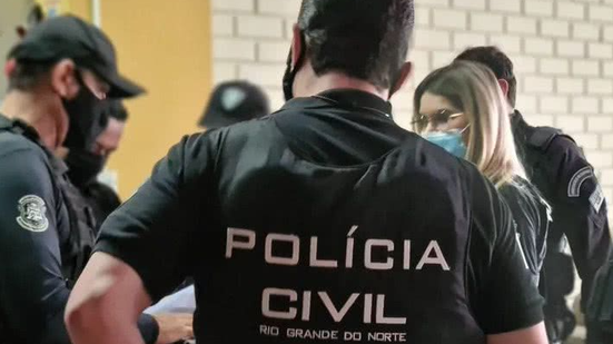 O homem foi preso e conduzido à delegacia - Divulgação/Polícia Civil do RN