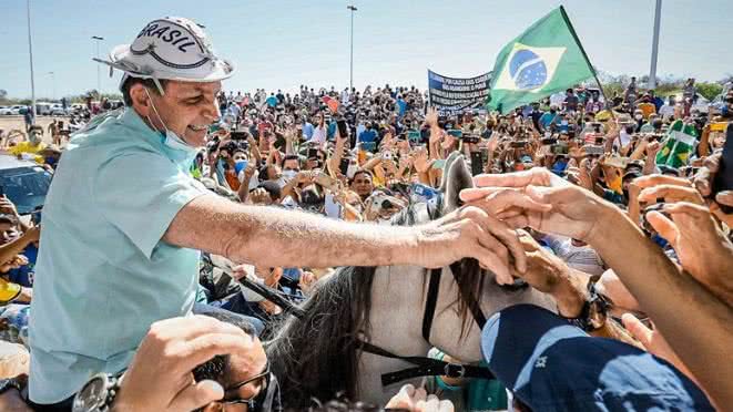 O ex-presidente Jair Bolsonaro chega ao RN para uma intensa agenda de compromissos entre os dias 12 e 14 de junho, incluindo visitas e seminários. - Divulgação