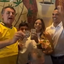 O casal potiguar, após oficializar a união, teve uma surpresa ao se deparar com Bolsonaro no restaurante - BNews Natal