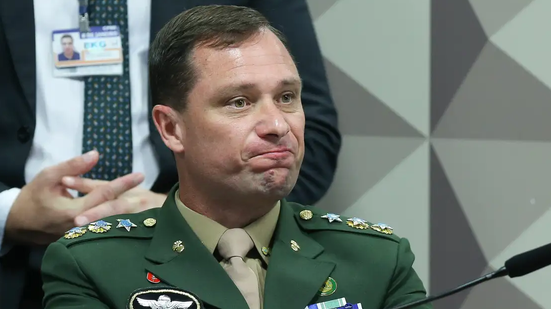 O tenente-coronel Mauro Cid, ex-ajudante de ordens do ex-presidente Jair Bolsonaro (PL) - Lula Marques/Agência Brasil