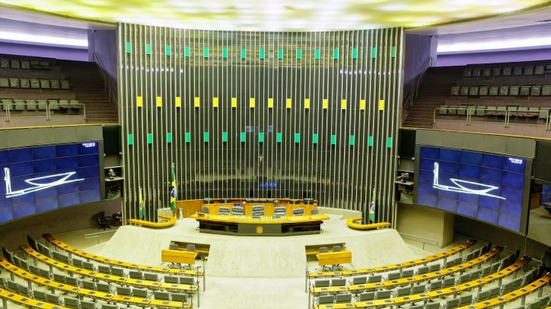 Plenário da Câmara dos Deputados - Reprodução/Internet