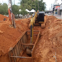 Além da instalação dos Eco Bueiros, o projeto prevê a colocação de novas lixeiras nas vias - Divulgação/SEINFRA