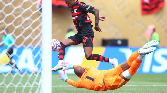 Bruno Henrique fez um dos gols da vitória do Flamengo - Gilvan de Souza/Flamengo