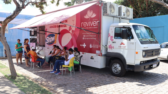 Os exames serão realizados das 7h às 15h pelo Grupo Reviver na Unidade Móvel Savana Galvão - Divulgação/SMS