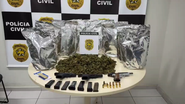 Material apreendido pela polícia durante a operação - Divulgação/Polícia Civil do RN