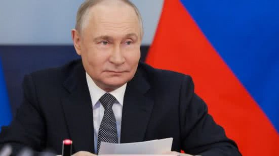O presidente russo Vladimir Putin autoriza a criação de um aplicativo de mensagens estatal para diminuir a dependência de plataformas ocidentais. - Divulgação