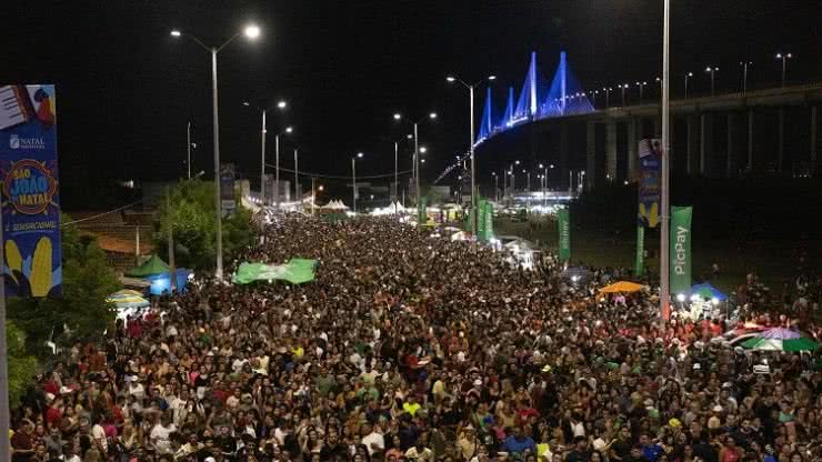 Cinco linhas de ônibus especiais vão operar na Redinha após os shows, com intervalos de 30 minutos entre cada veículo. - Divulgação