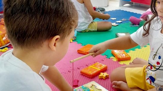 Atividades lúdicas são fundamentais - Reprodução/Assessoria