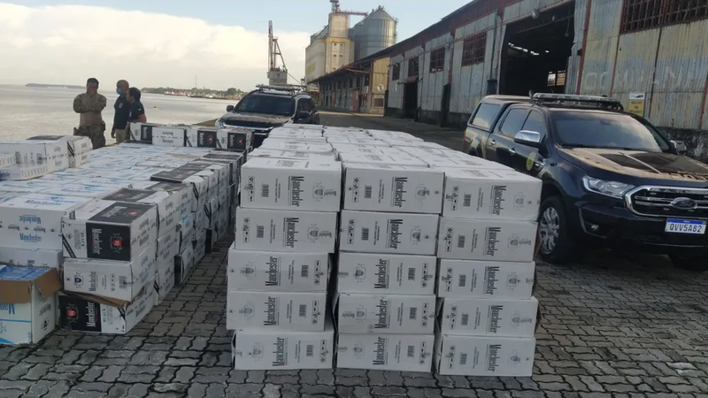 No Rio Grande do Norte, quase 10 milhões de maços de cigarro foram apreendidos em menos de seis anos - PF