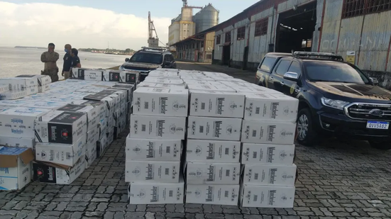 No Rio Grande do Norte, quase 10 milhões de maços de cigarro foram apreendidos em menos de seis anos - PF