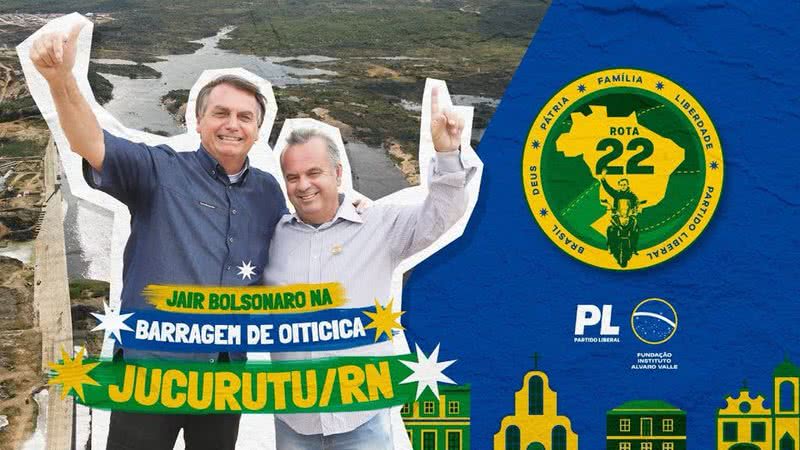 Durante o governo Bolsonaro, a obra recebeu recursos - Reprodução/Internet
