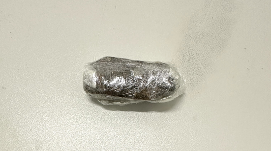 Visitante ainda tentou esconder a droga na boca - SEAP/RN