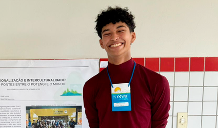 Lucas Lima é estudante do curso técnico integrado em Informática para Internet no Campus São Paulo do Potengi do IFRN - Max Praxedes